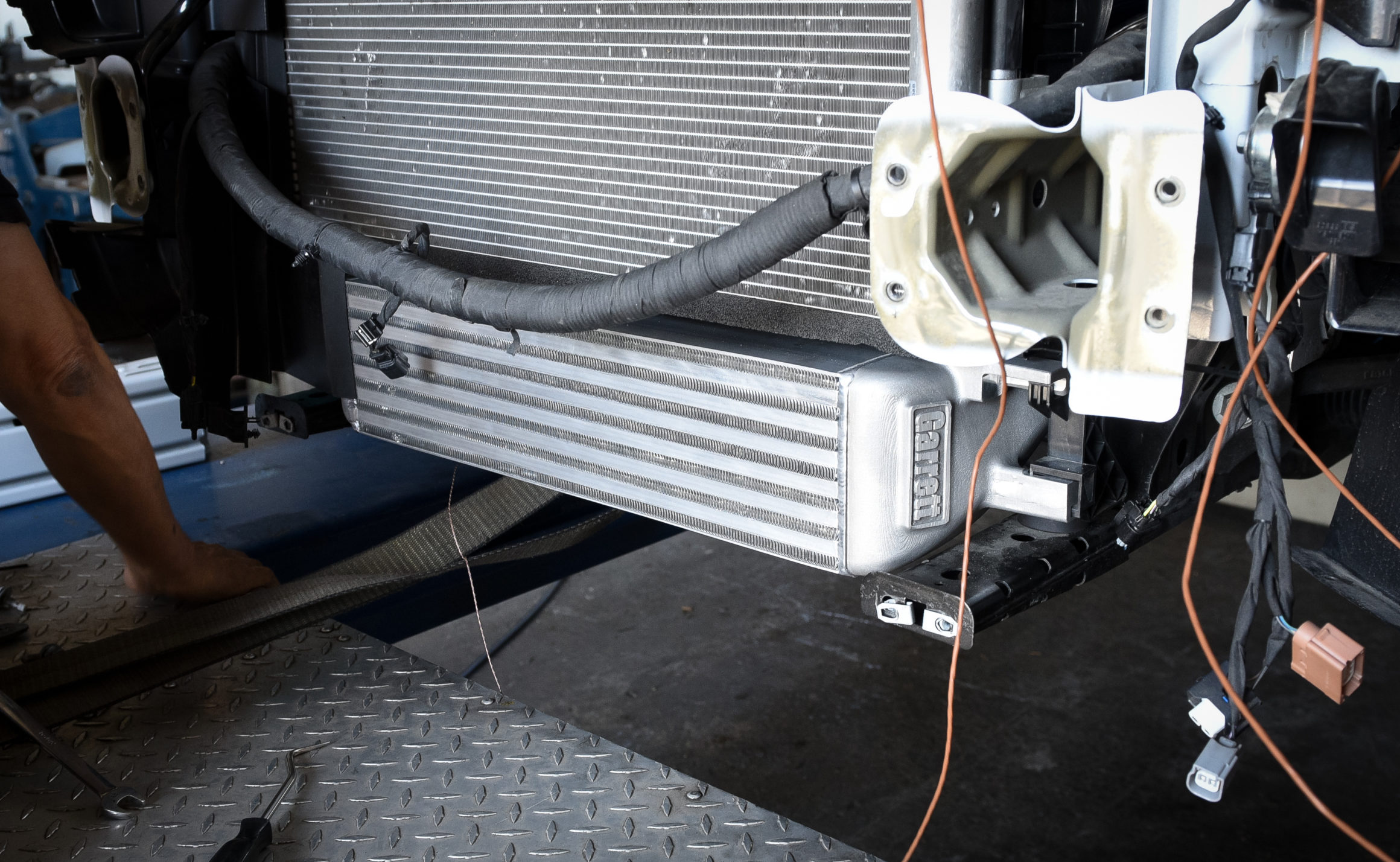 Tested! Garrett Advancing Motion Upgraded Intercooler for the EcoBoost