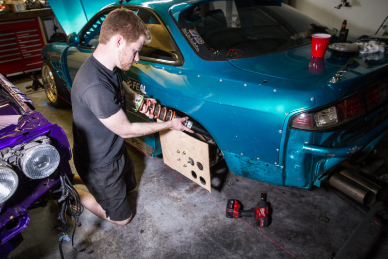 Basic Drift Chassis Setup The SChassis Tension Rod MotoIQ