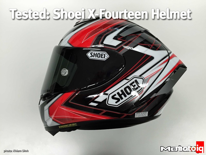Tested: Shoei X-Fourteen Helmet - MotoIQ