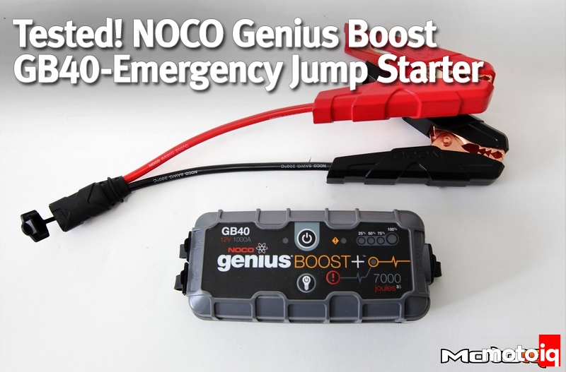 Tested! NOCO Genius Boost GB40-Emergency Jump Starter - MotoIQ