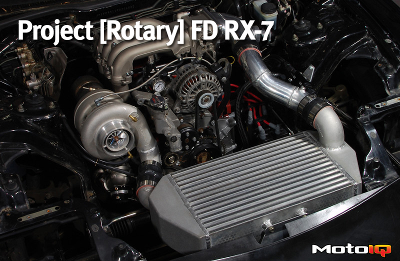 Project [Rotary] FD RX-7: Part 6 - V-Mount Cooling System 