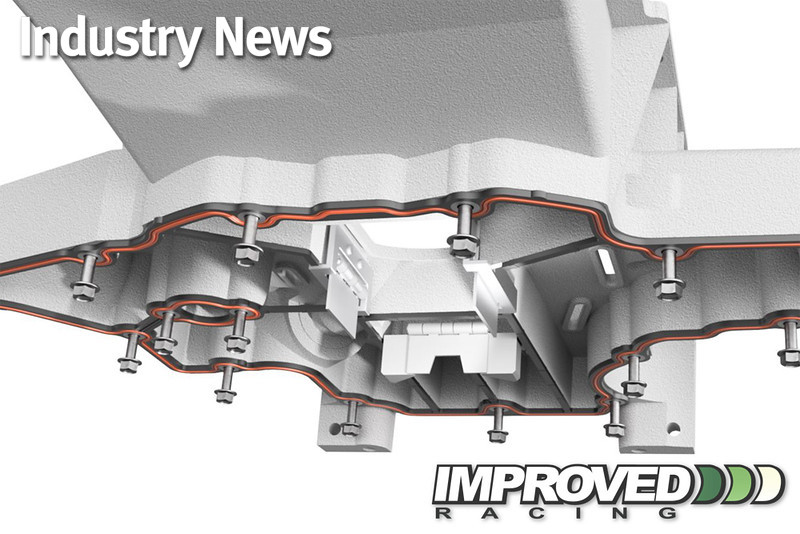 Improved Racing Trap Door Oil Pan Baffle for C6 Corvette Z06 Z51 Dry Sump