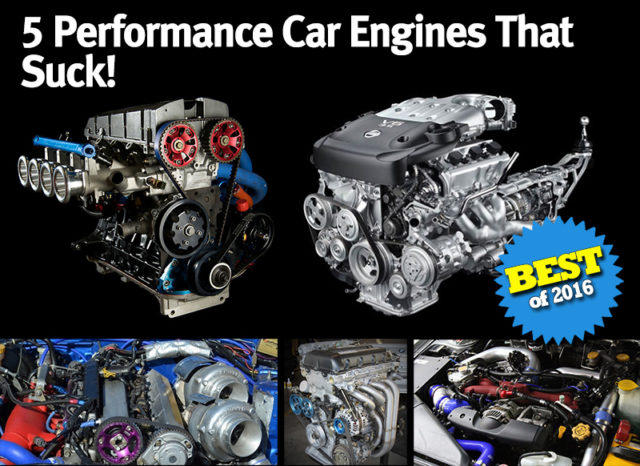 5 Performance Car Engines That Suck - MotoIQ