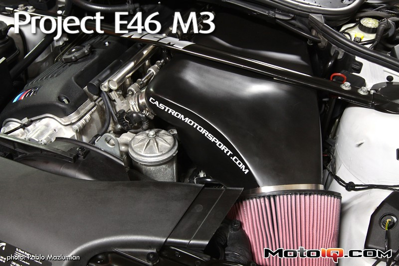 Project E46 M3: Part 11 - Castro Motorsports air box installed and 